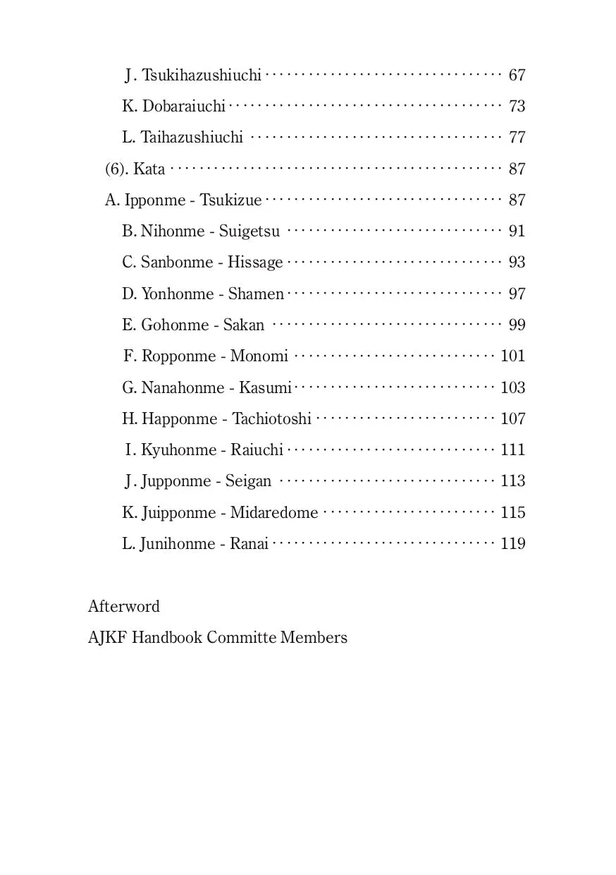 AJKF Jodo Manual Book