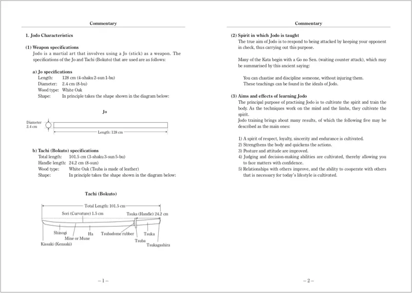 AJKF Jodo Manual Book