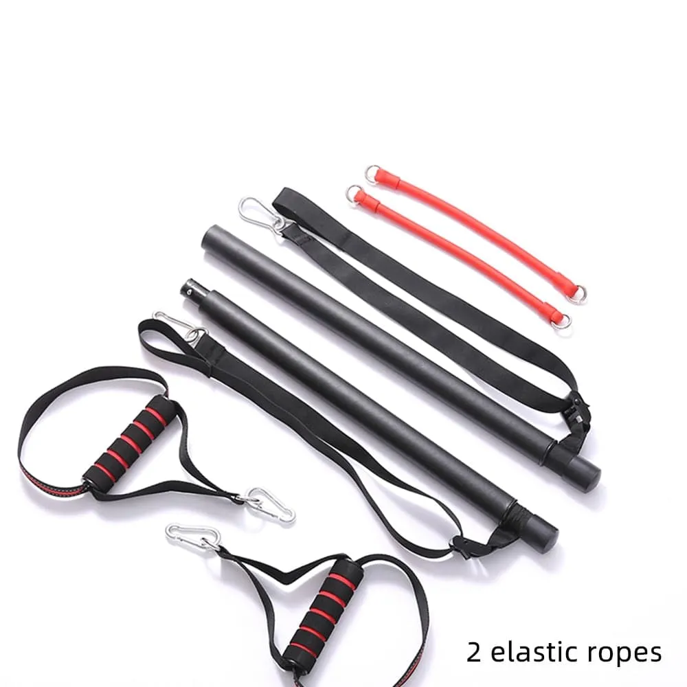 Allrj Pro Tension Bar With Resistance Bands