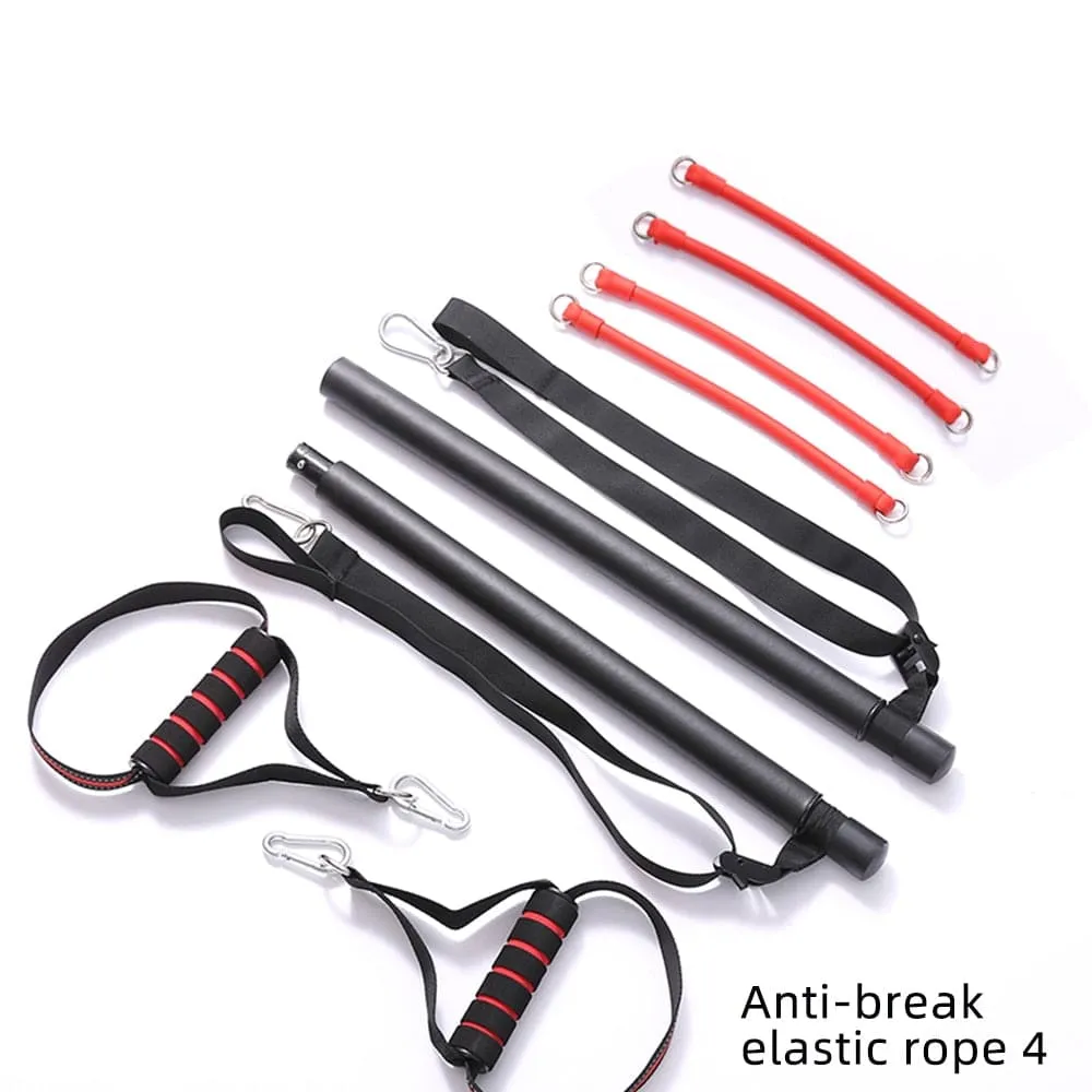 Allrj Pro Tension Bar With Resistance Bands