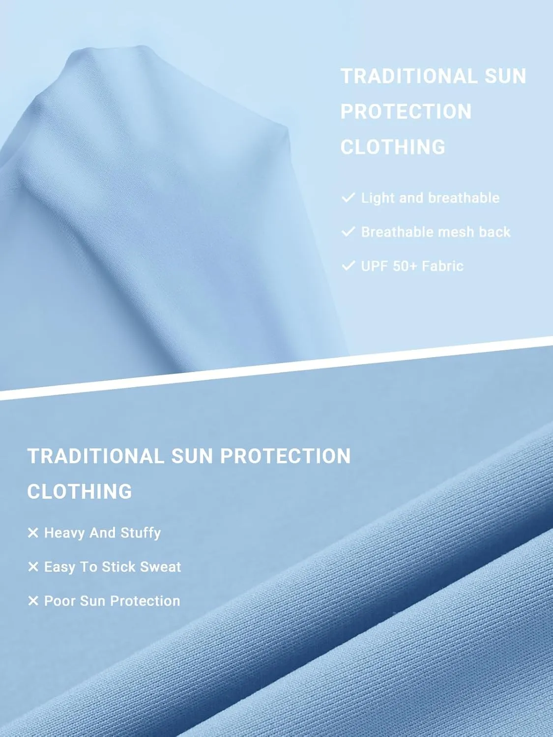 ALLZERO Women's Sun Protection Hoodie UPF 50  Long Sleeve with Back Breathable Mesh for Outdoor Fishing Hiking