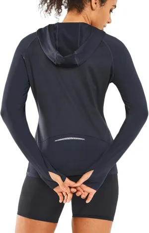 ALLZERO Women's Sun Protection Hoodie UPF 50  Long Sleeve with Back Breathable Mesh for Outdoor Fishing Hiking