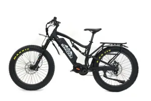 Bakcou Storm Jäger Electric Bike 48V, 750-1500W Smart Mid-Drive Motor Full Suspension