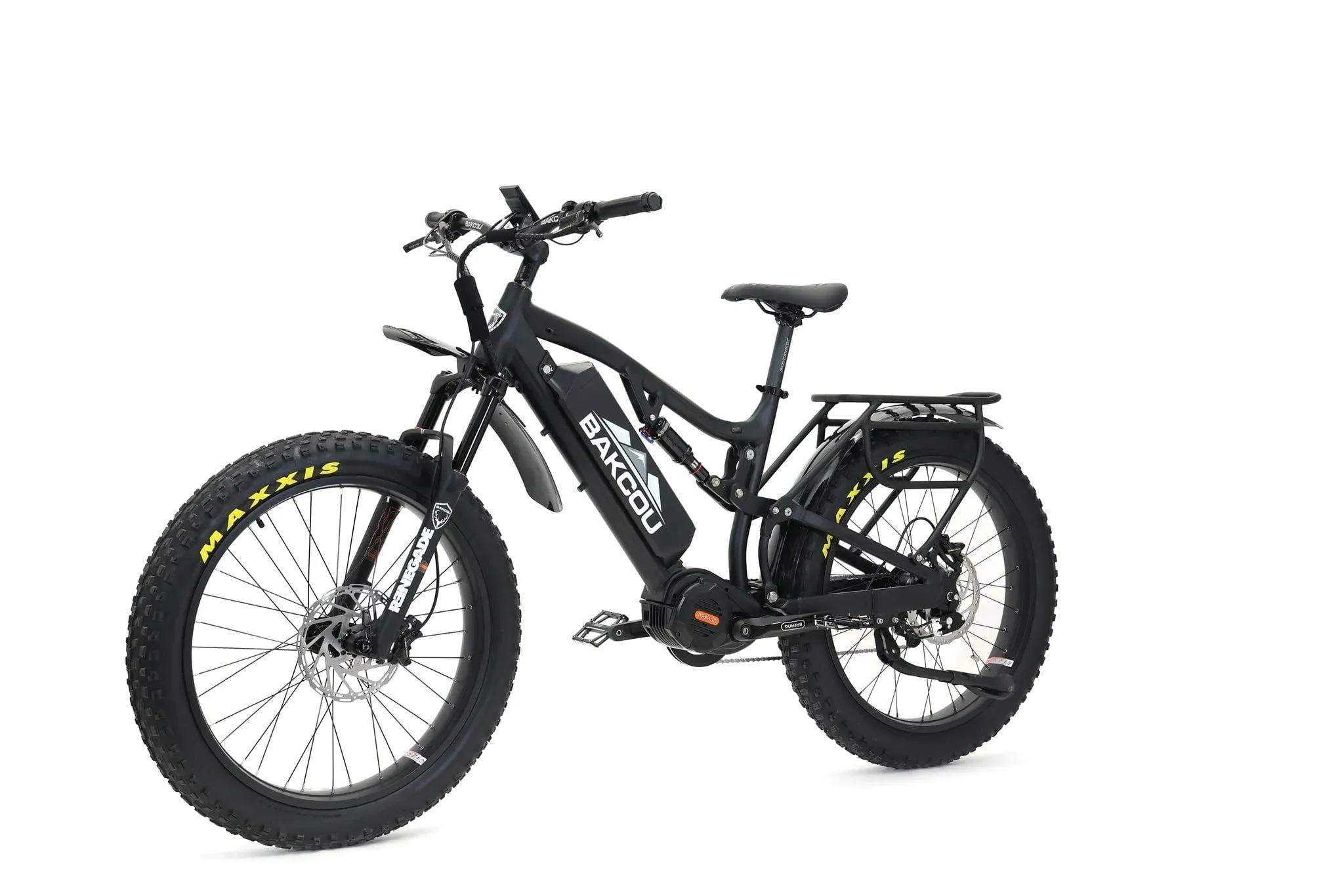 Bakcou Storm Jäger Electric Bike 48V, 750-1500W Smart Mid-Drive Motor Full Suspension