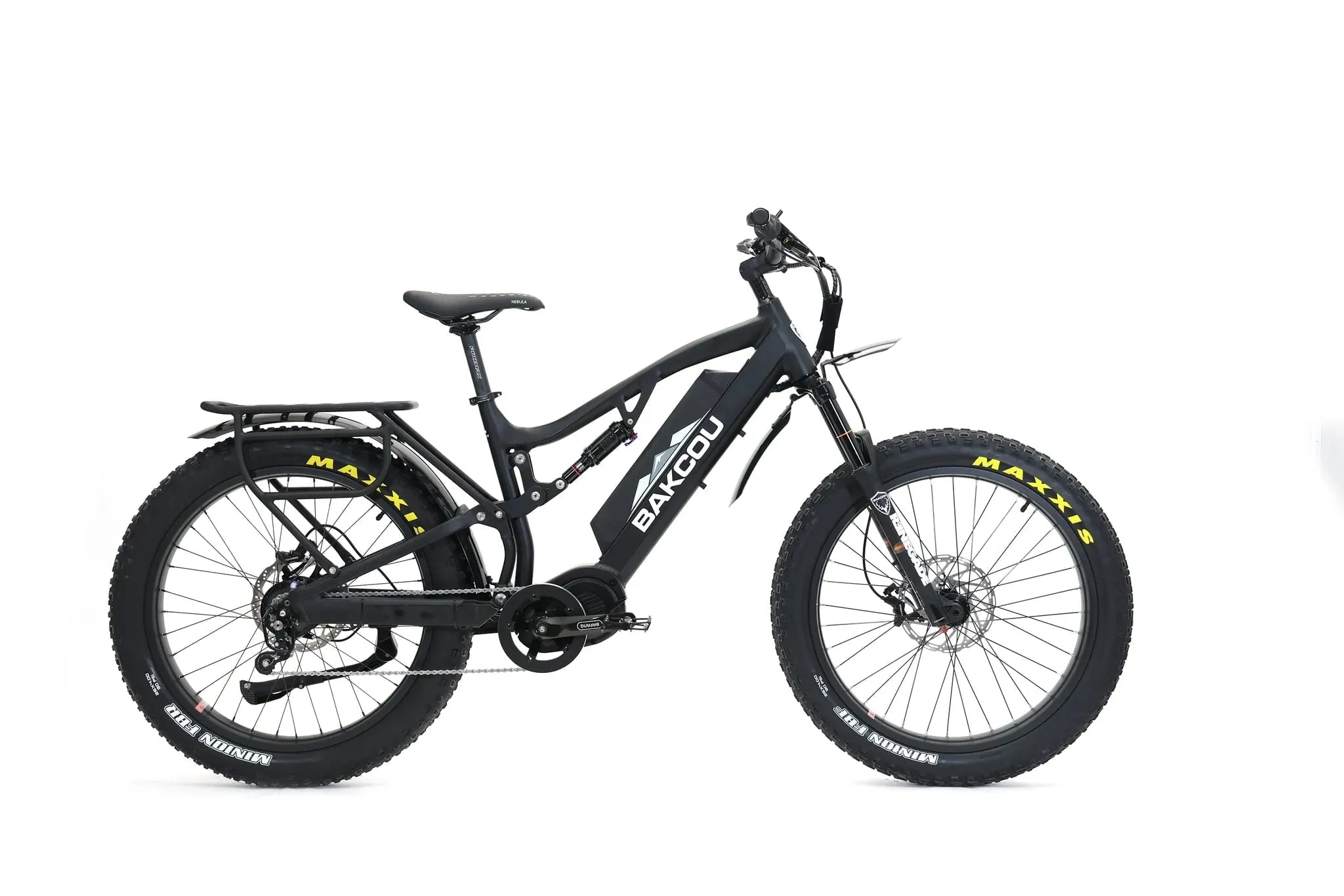 Bakcou Storm Jäger Electric Bike 48V, 750-1500W Smart Mid-Drive Motor Full Suspension