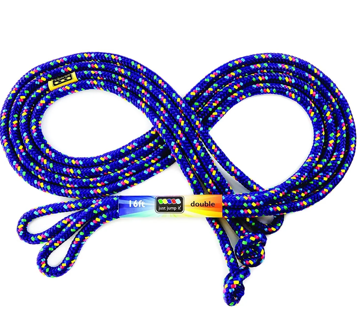 Blue Confetti 16' Jump Rope
