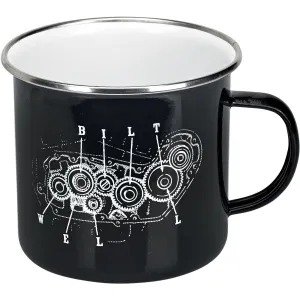 Camp Mug - Quad Black/White