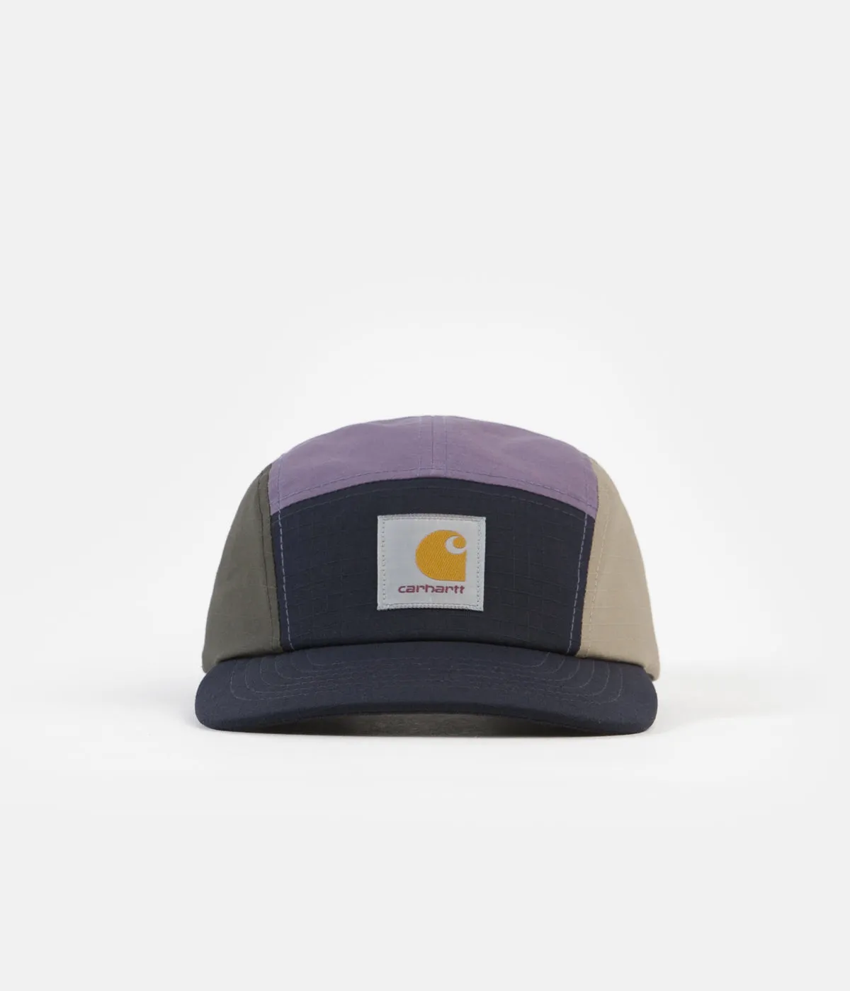 Carhartt Valiant 4 Cap - Dark Navy / Provence / Leather / Cypress