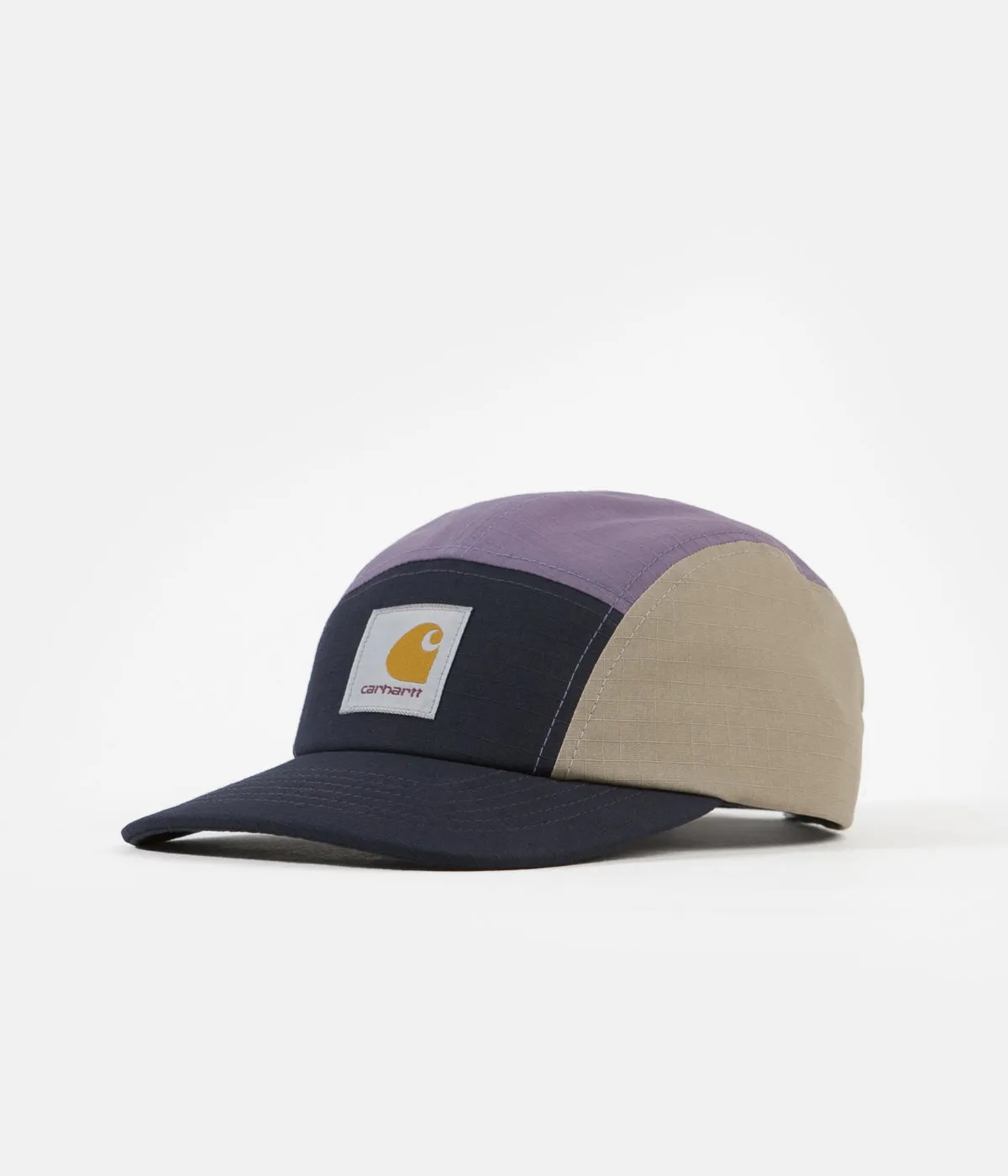 Carhartt Valiant 4 Cap - Dark Navy / Provence / Leather / Cypress