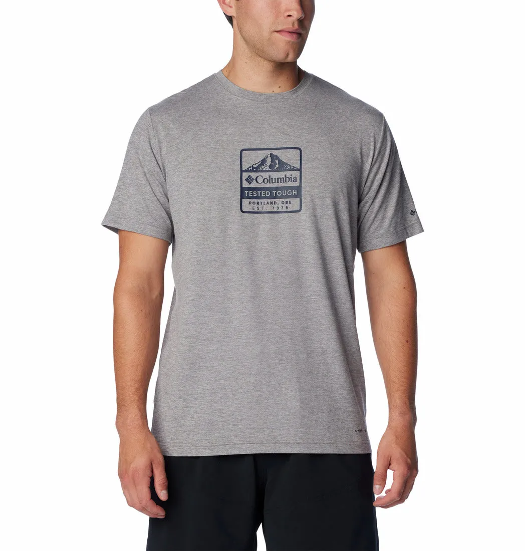 Columbia Mens Kwick Hike Graphic Short Sleeve T-Shirt
