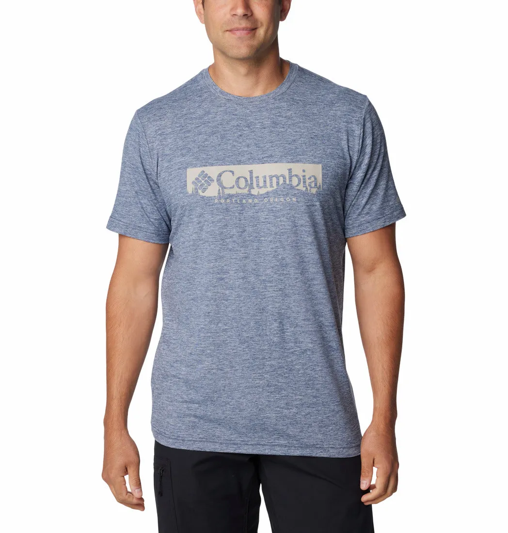 Columbia Mens Kwick Hike Graphic Short Sleeve T-Shirt