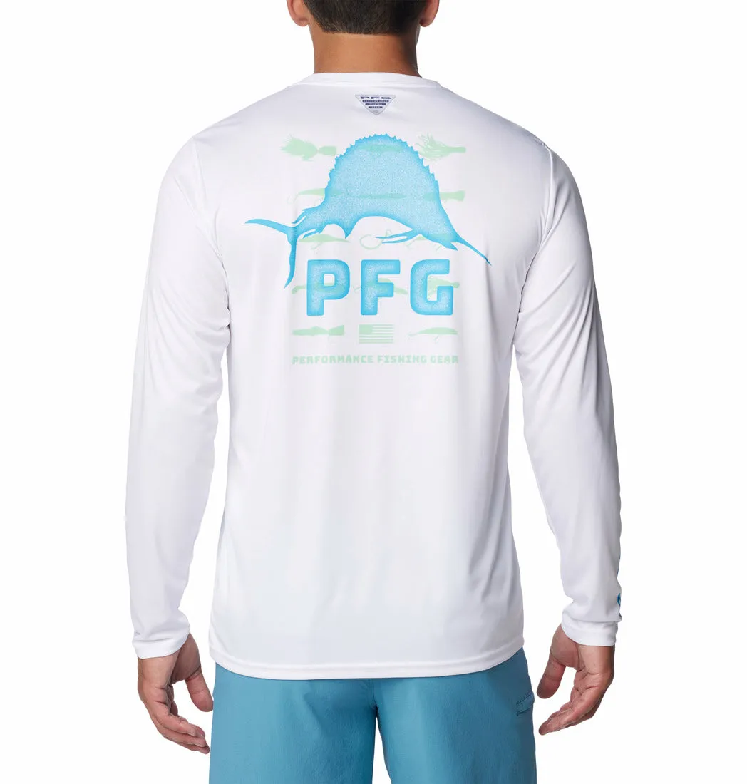 Columbia Mens Terminal Tackle PFG Bait Jumper Long Sleeve T-Shirt