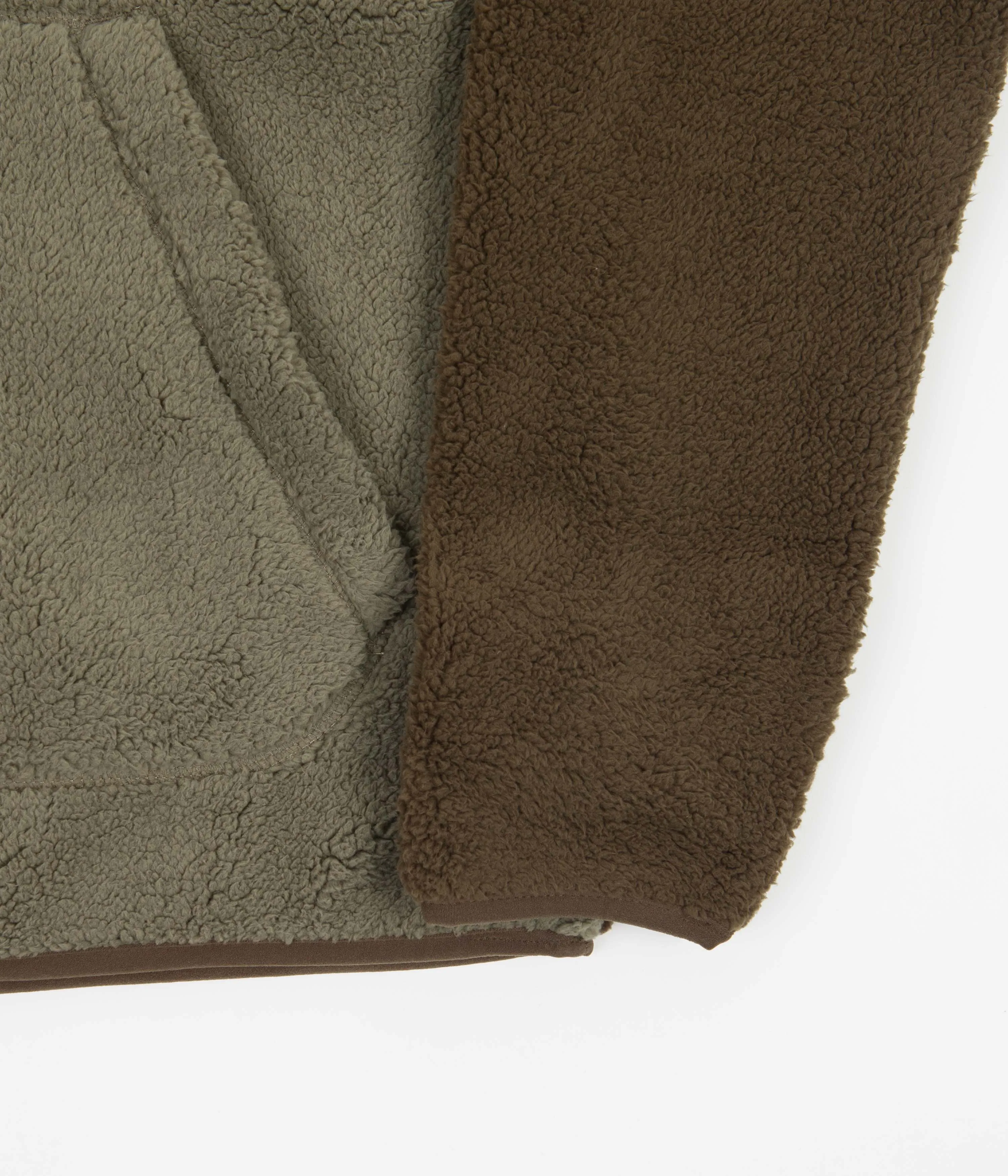 Columbia Rugged Ridge II Sherpa 1/2 Snap Fleece - Stone Green / Olive Green