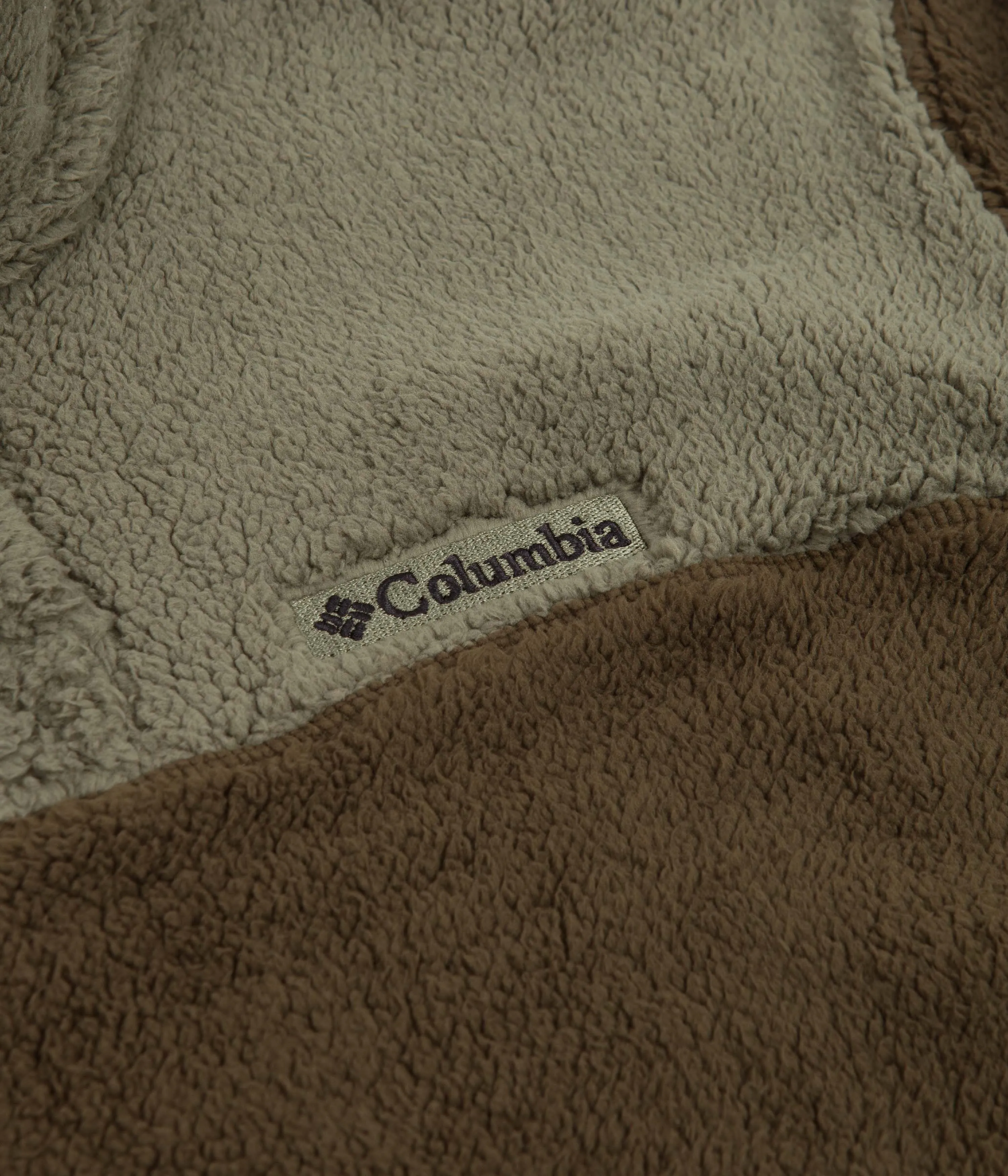 Columbia Rugged Ridge II Sherpa 1/2 Snap Fleece - Stone Green / Olive Green