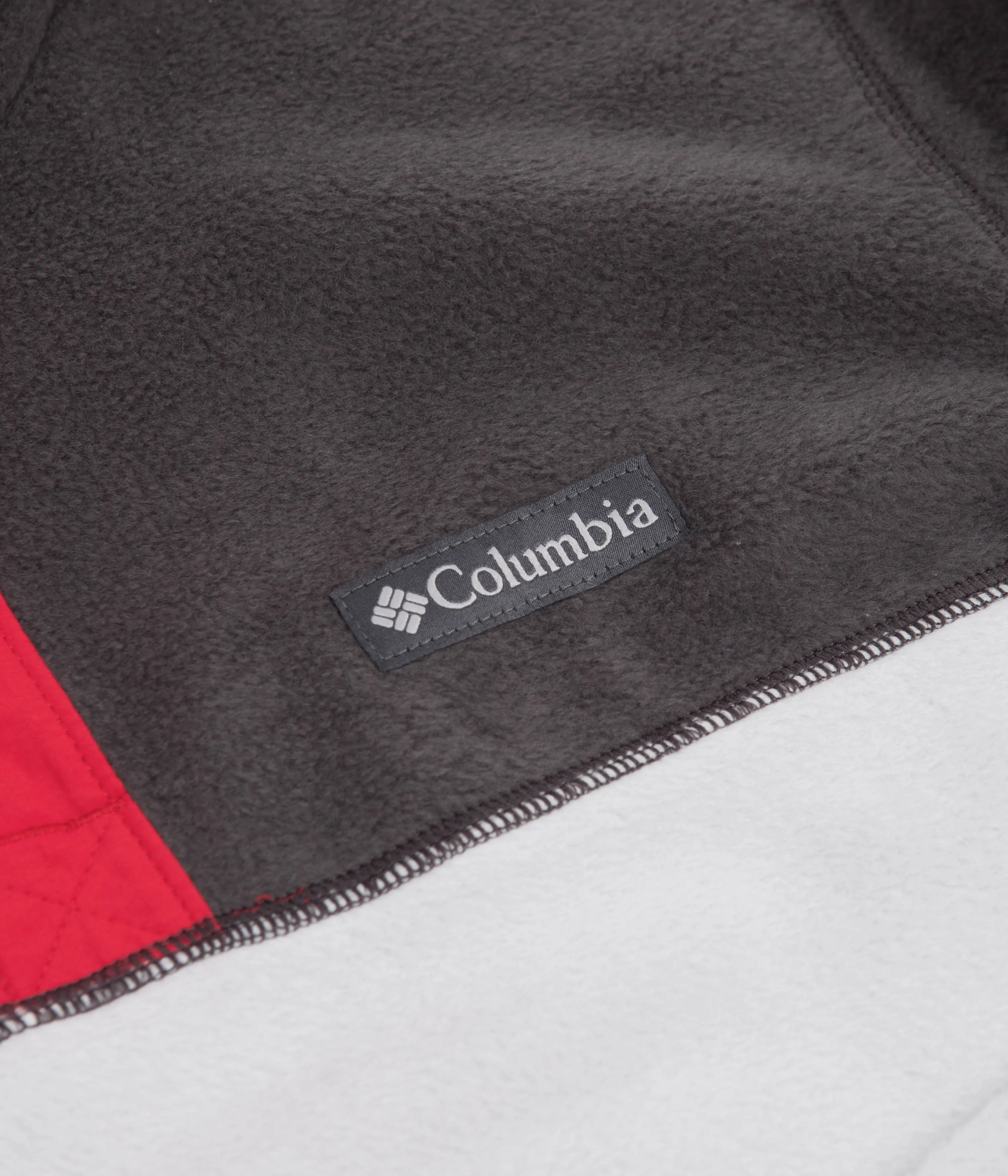Columbia Steens Mountain 1/2 Snap Fleece - Nimbus Grey / Shark / Mountain Red