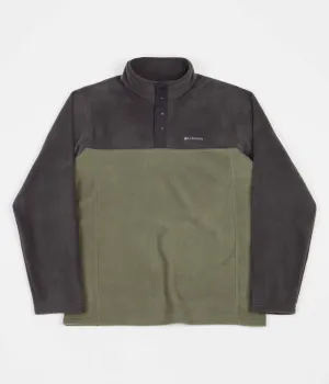 Columbia Steens Mountain 1/2 Snap Fleece - Stone Green / Shark