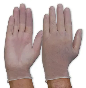 Disposable Gloves - Vinyl Clear/Natural