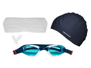 Mirage Sports Adult Goggles Swim Pack White <br> SA201-WHT
