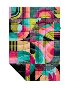 Nanoloft Puffy Blanket in Chromatic Voyage