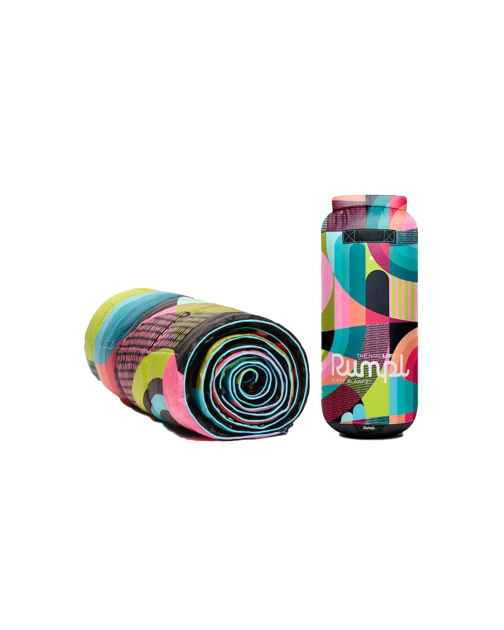 Nanoloft Puffy Blanket in Chromatic Voyage