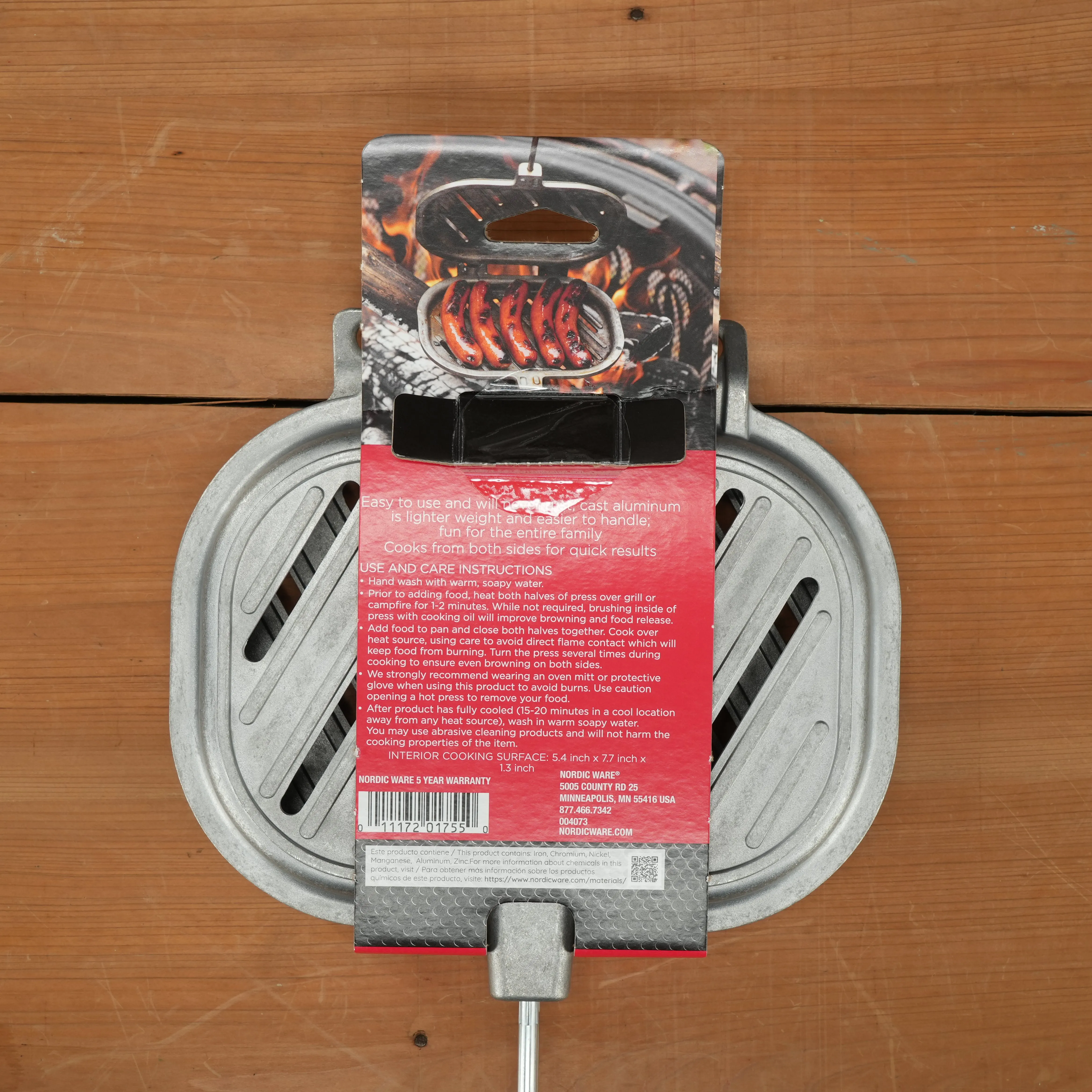 Nordic Ware Indoor/Outdoor Campfire Griller