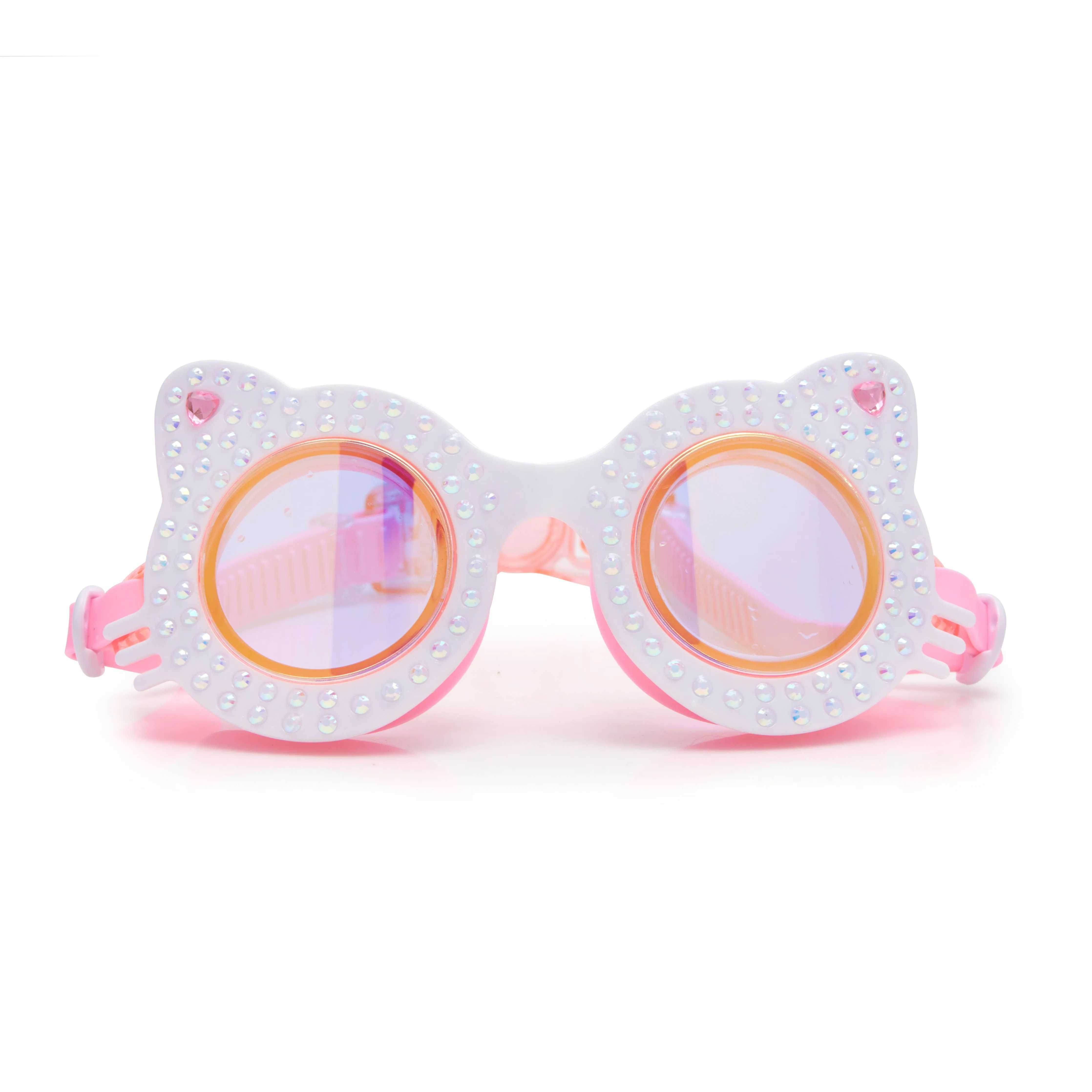 Powder Purr Cat Kids' Swim Goggles