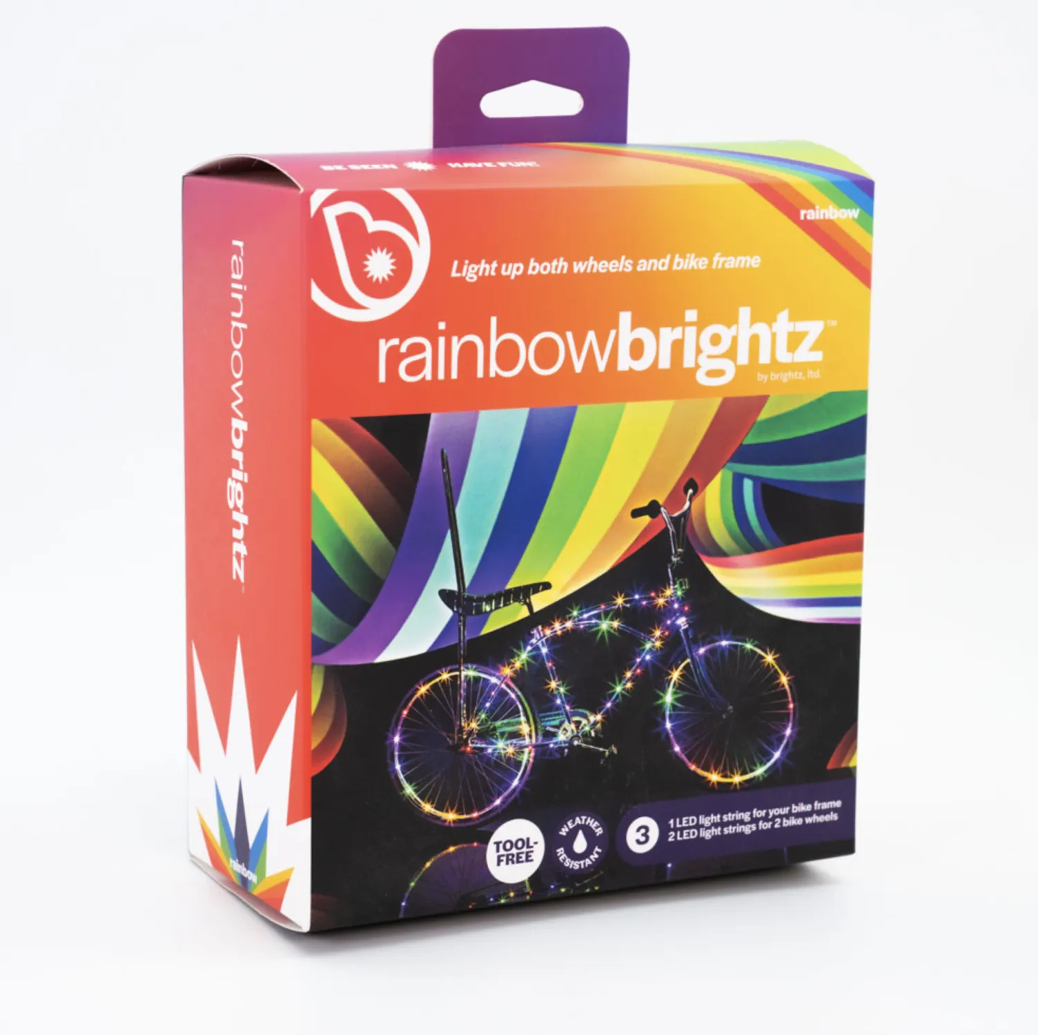Rainbow Brightz Bike Lights Bundle