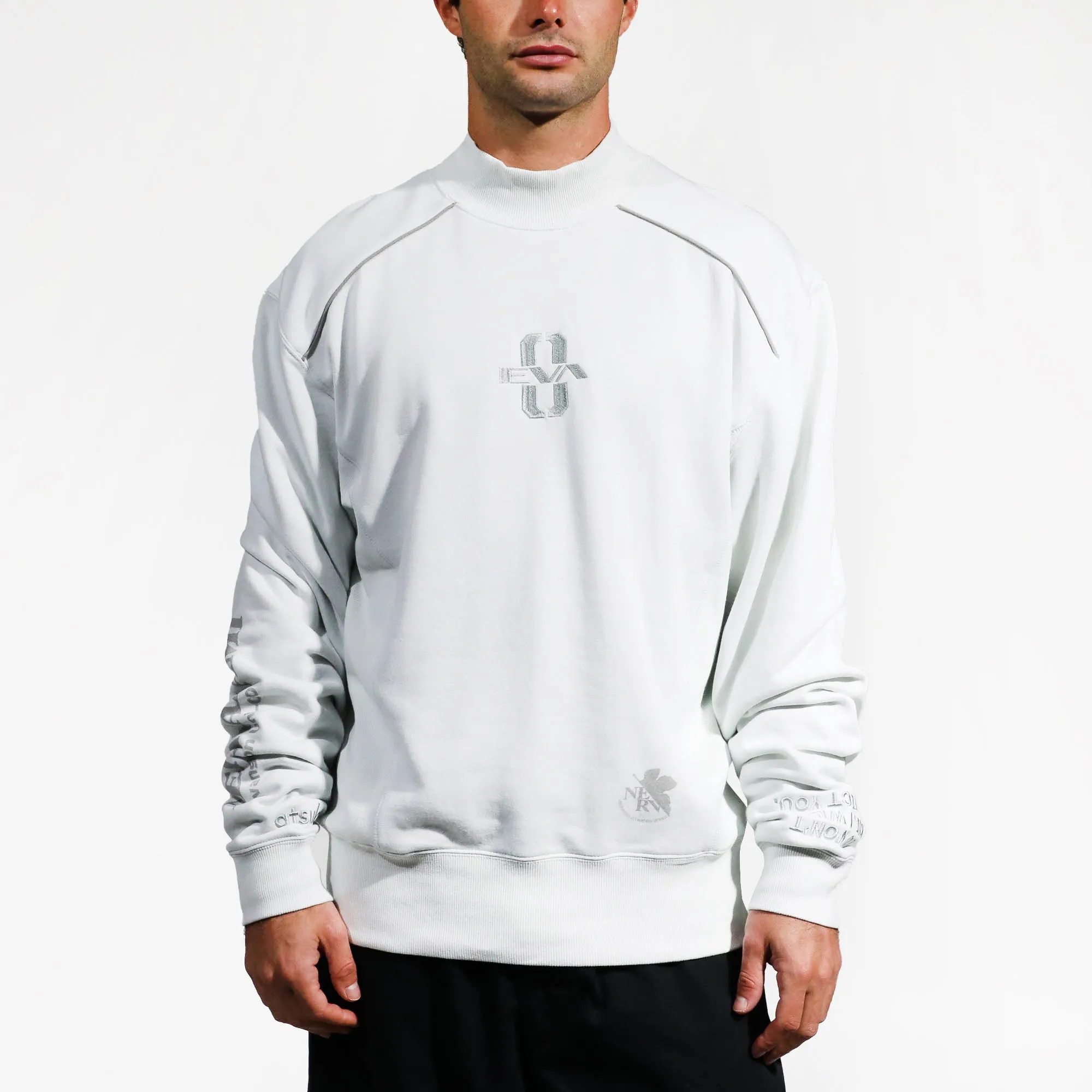 Rei Ayanami Mock Neck Sweatshirt