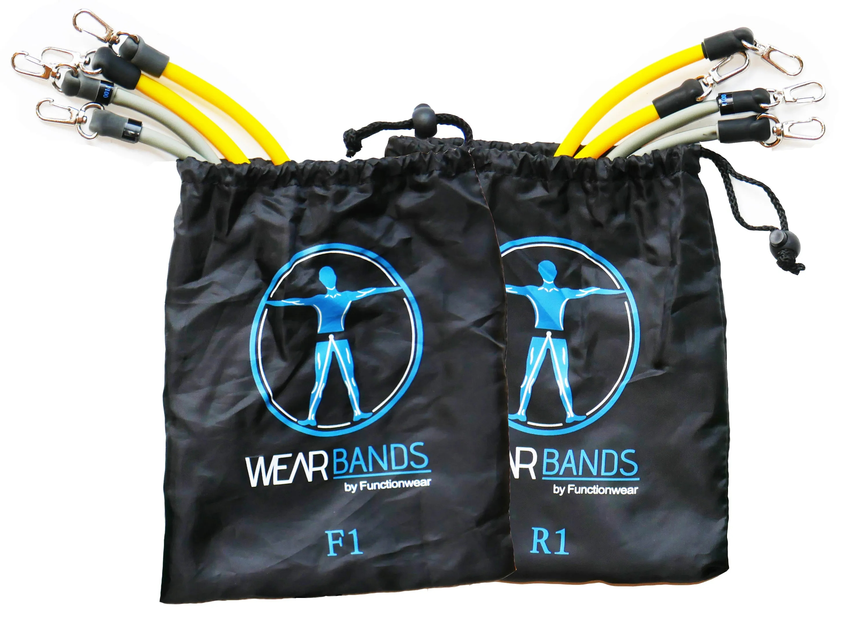 Resistance Bands - Complete Set (Level 1-3)