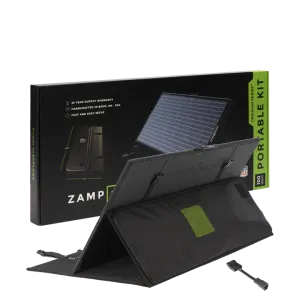 ZAMP SOLAR OBSIDIAN® SERIES 45-Watt Dometic PLB40 Charging Kit